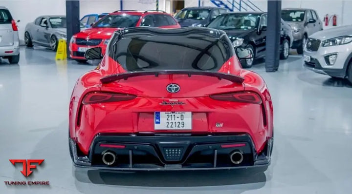 TOYOTA SUPRA 2019+ A90 CARBON FIBRE SPOILER - V1 - CT CARBON