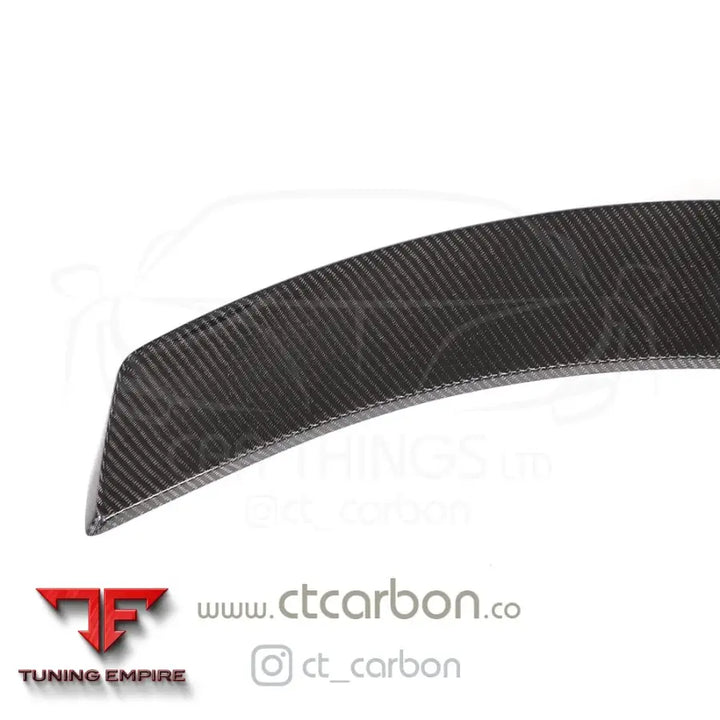 TOYOTA SUPRA 2019+ A90 CARBON FIBRE SPOILER - V1 - CT CARBON