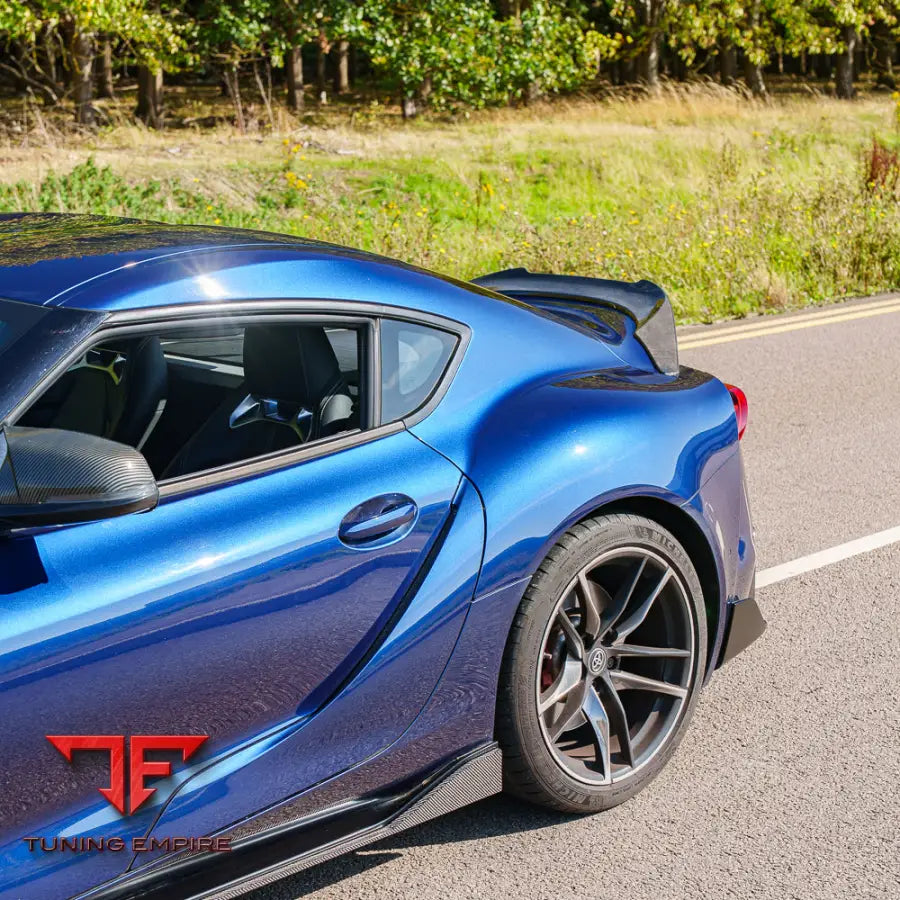 TOYOTA SUPRA 2019+ A90 CARBON FIBRE SPOILER - V2 - CT CARBON