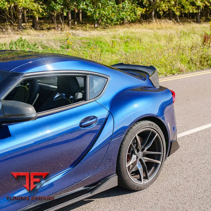 TOYOTA SUPRA 2019+ A90 CARBON FIBRE SPOILER - V2 - CT CARBON