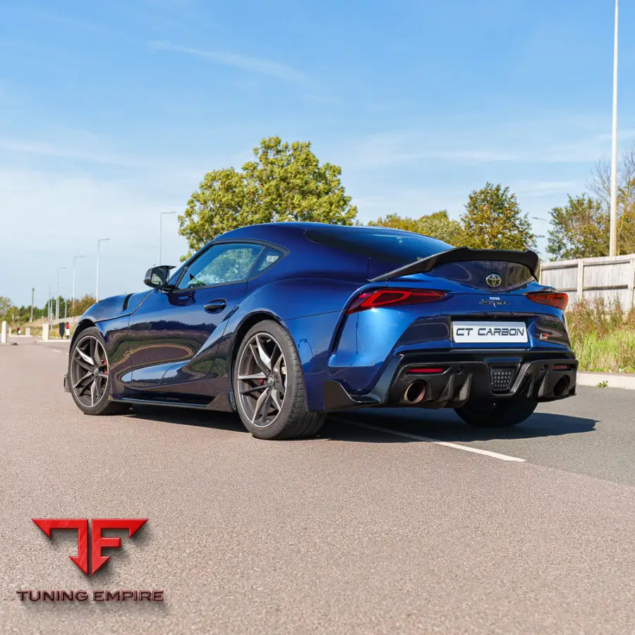 TOYOTA SUPRA 2019+ A90 CARBON FIBRE SPOILER - V2 - CT CARBON