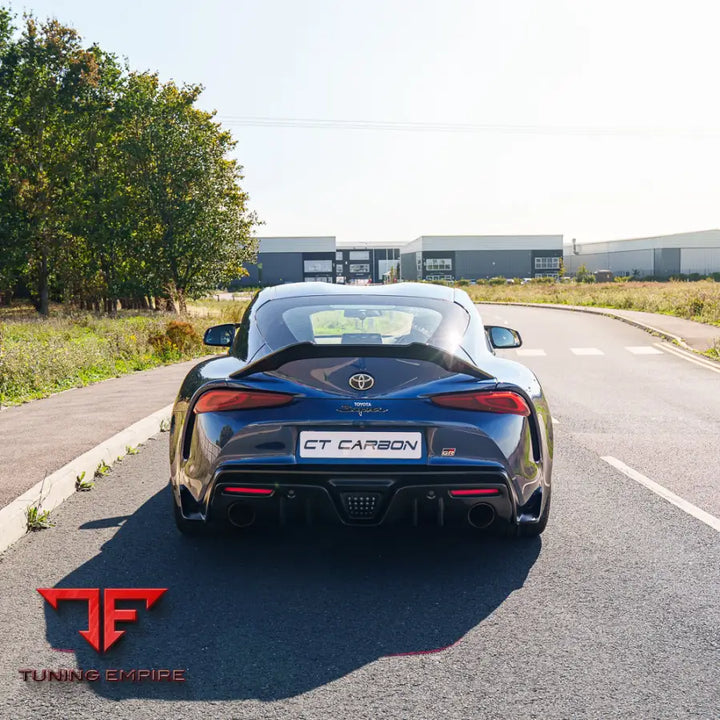 TOYOTA SUPRA 2019+ A90 CARBON FIBRE SPOILER - V2 - CT CARBON