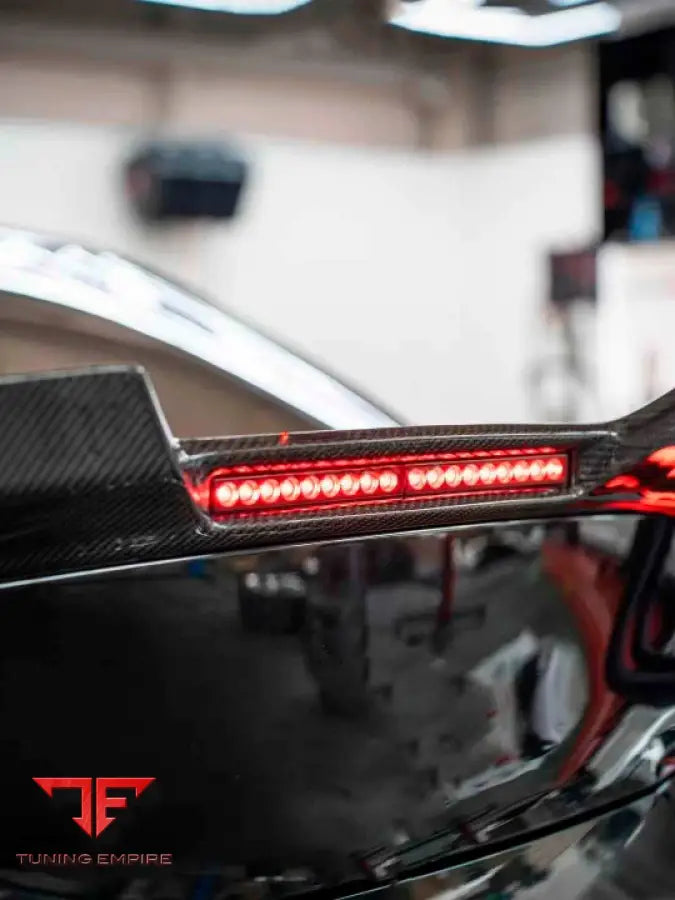 TOYOTA SUPRA A90 2019 + Rear Spoiler with LED LIGHTS