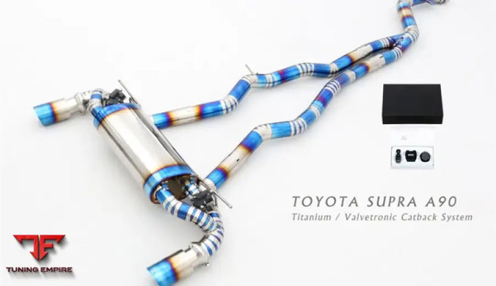 Toyota Supra A90 Titanium Valvetronic Exhaust System
