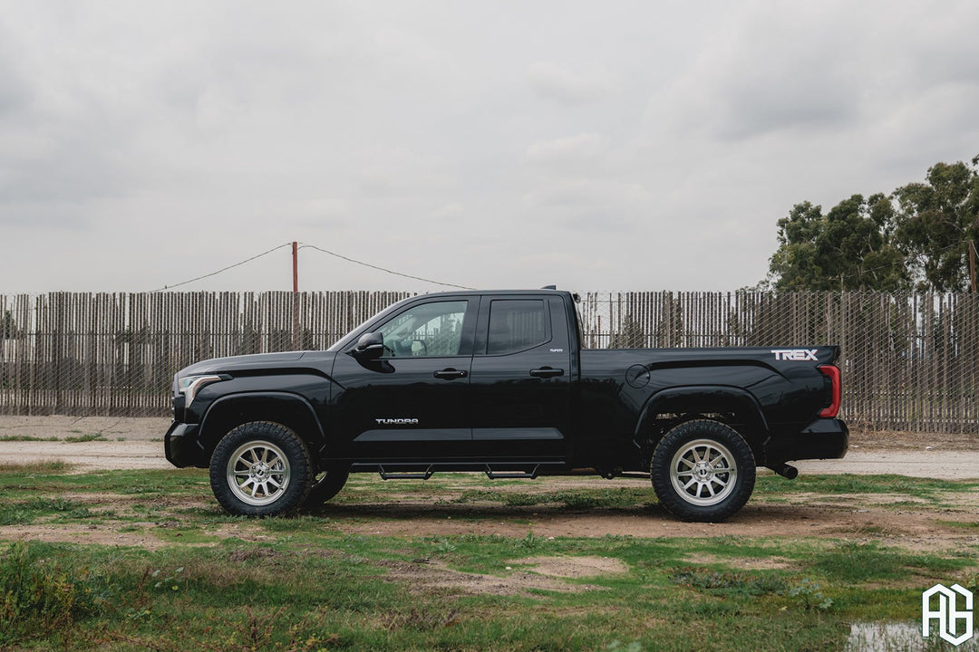 TOYOTA TUNDRA on custom forged wheels