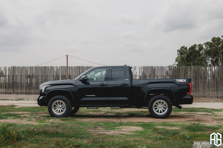 TOYOTA TUNDRA on custom forged wheels