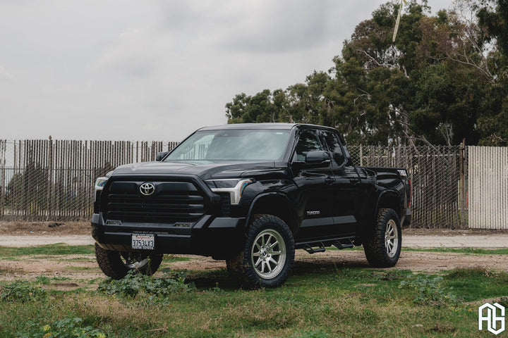 TOYOTA TUNDRA on custom forged wheels