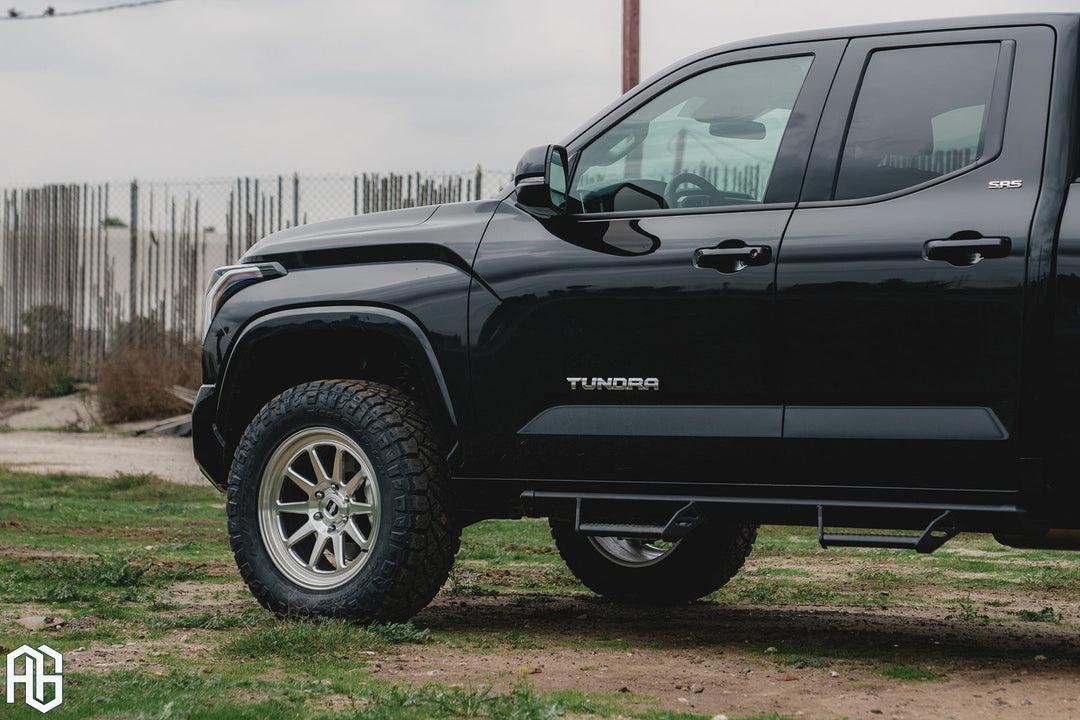 TOYOTA TUNDRA on custom forged wheels