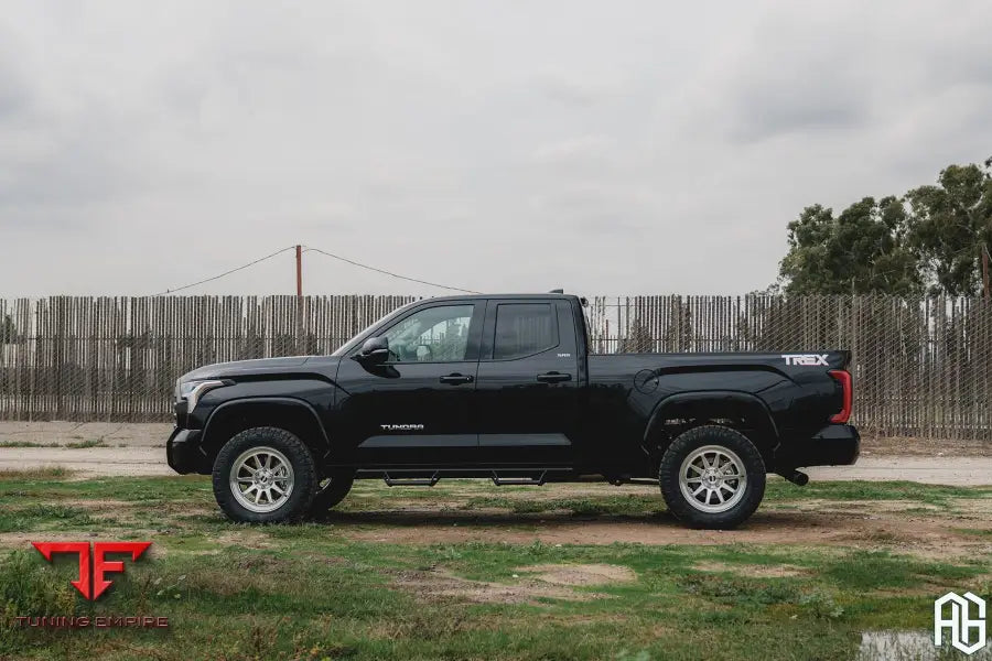 TOYOTA TUNDRA on custom forged wheels