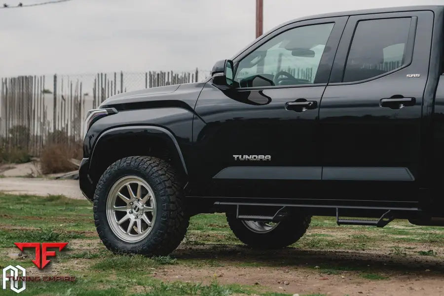TOYOTA TUNDRA on custom forged wheels