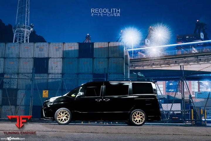 TOYOTA VOXY on custom forged wheels