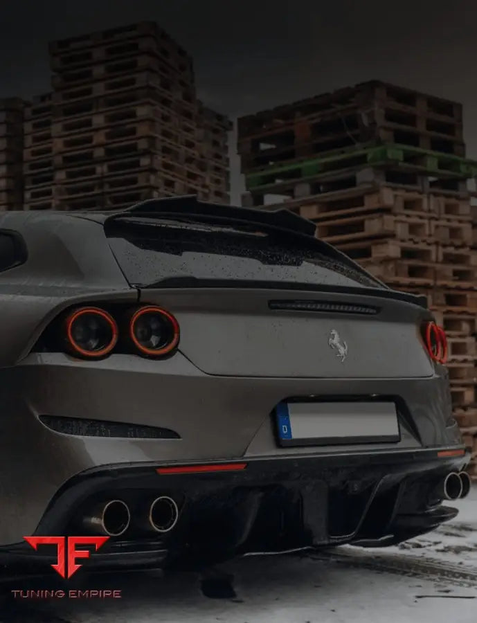 TRUNK EXTENSION LOWER SPOILER CAP FOR FERRARI GTC4LUSSO - Price on request - Body Kit