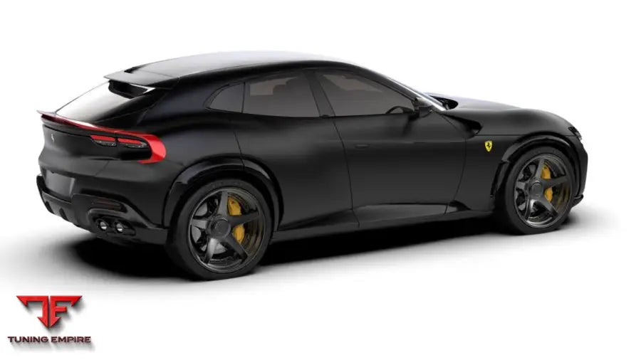 TRUNK LOWER SPOILER WITH SPATS FOR FERRARI PUROSANGUE - Price on request - Body Kit