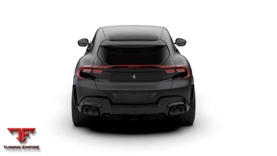 TRUNK LOWER SPOILER WITH SPATS FOR FERRARI PUROSANGUE - Price on request - Body Kit