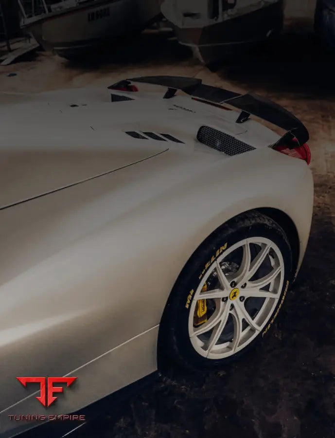 TRUNK SPOILER FOR FERRARI 458 SPIDER - Price on request - Body Kit