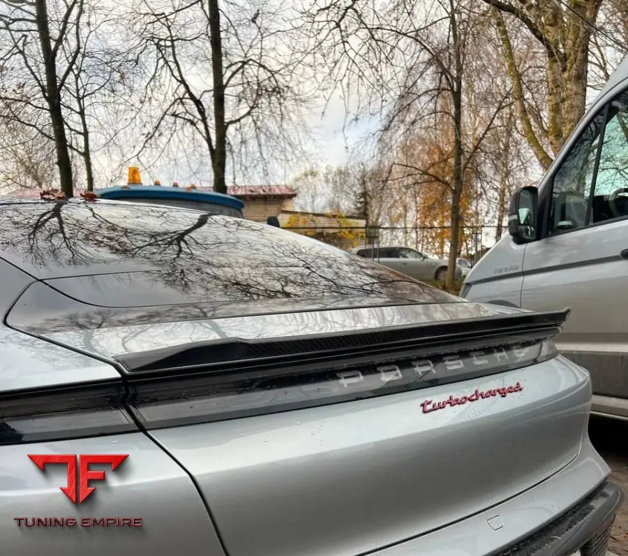 TRUNK SPOILER FOR PORSCHE TAYCAN - Price on request - Body Kit