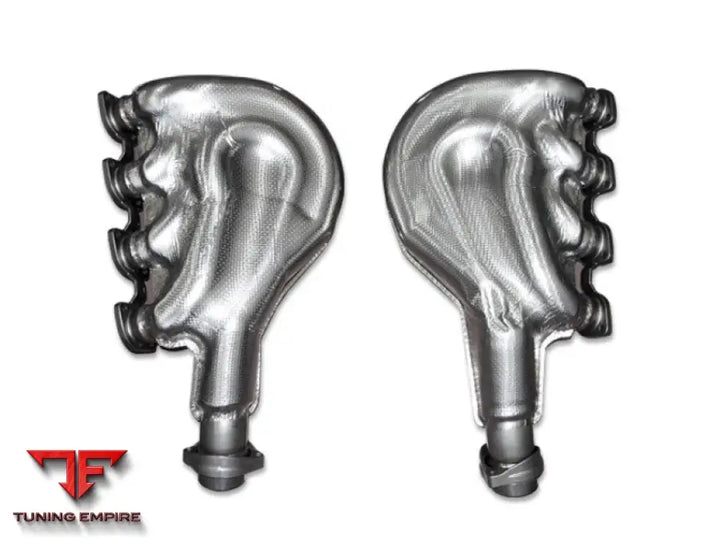 TUBI FERRARI 360 CHALLENGE STRADALE HEAT SHIELDED MANIFOLDS EXHAUST