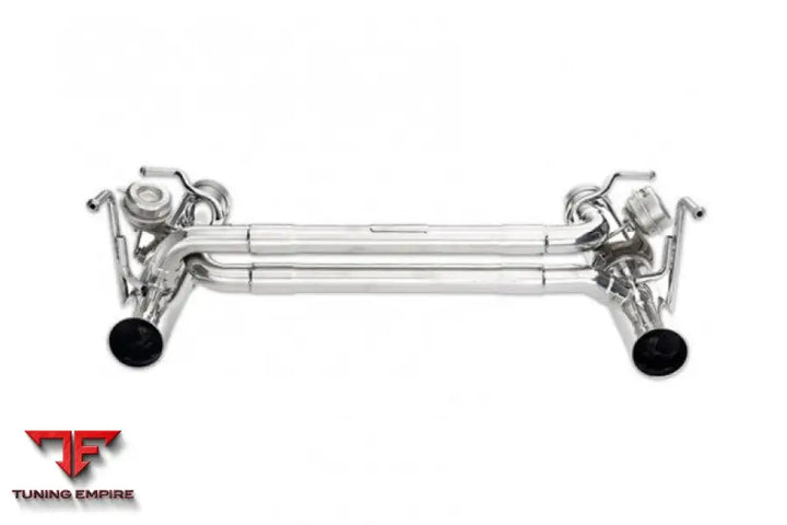 TUBI Ferrari 488 Pista exhaust detail