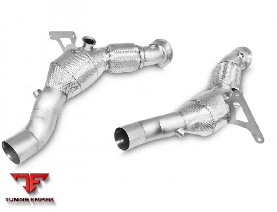 TUBI FERRARI F8 TRIBUTO & SPIDER STRAIGHT PIPES INCONEL EXHAUST