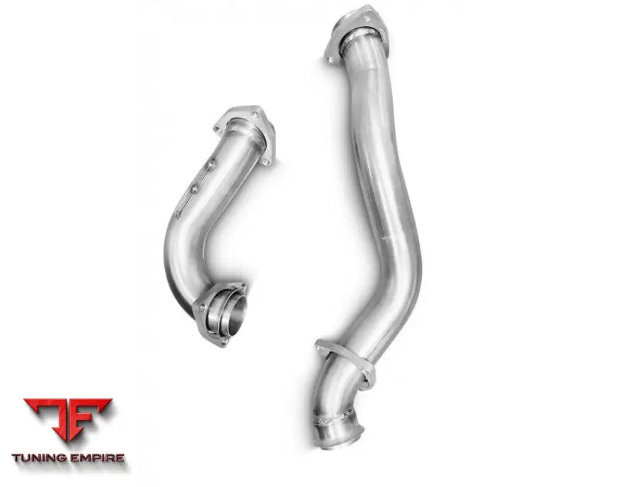 TUBI FERRARI MONDIAL FOUR VALVE COUPE & CABRIOLET CATALYTIC CONVERTERS KIT 1982-1985