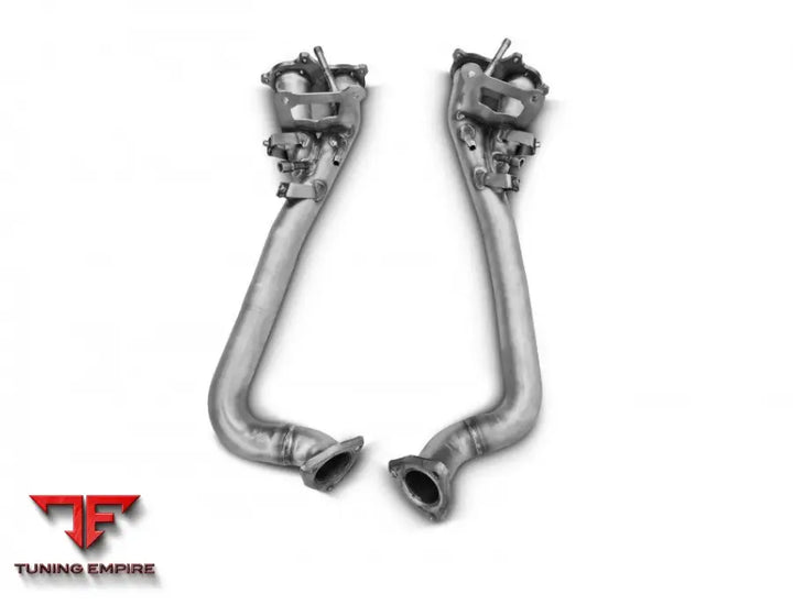TUBI PORSCHE 718 CAYMAN GT4 SPYDER CATALYTIC CONVERTERS KIT 2019-2020