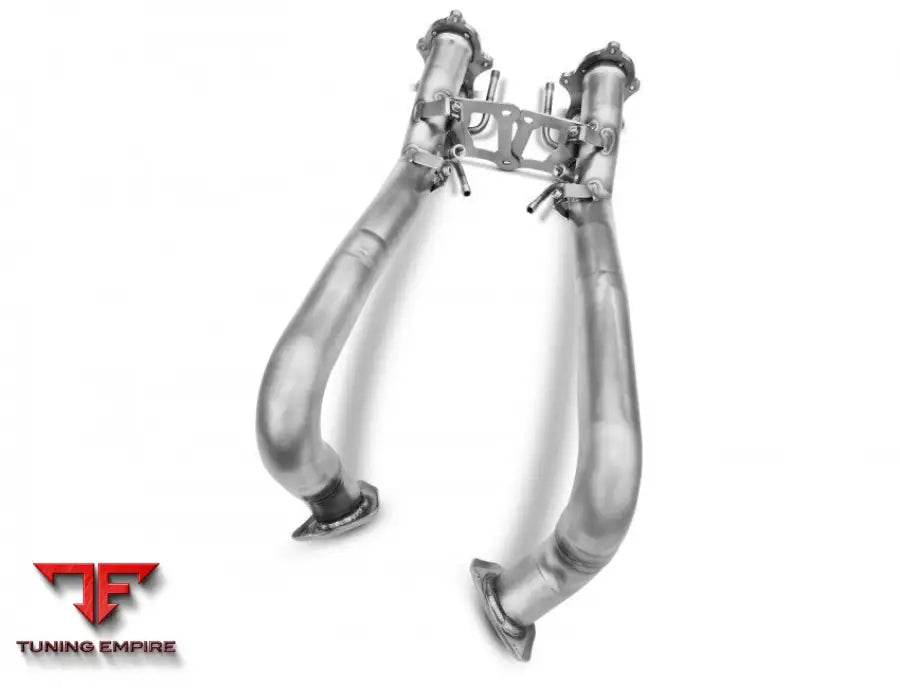 TUBI PORSCHE 718 CAYMAN GT4 SPYDER CATALYTIC CONVERTERS KIT 2019-2020