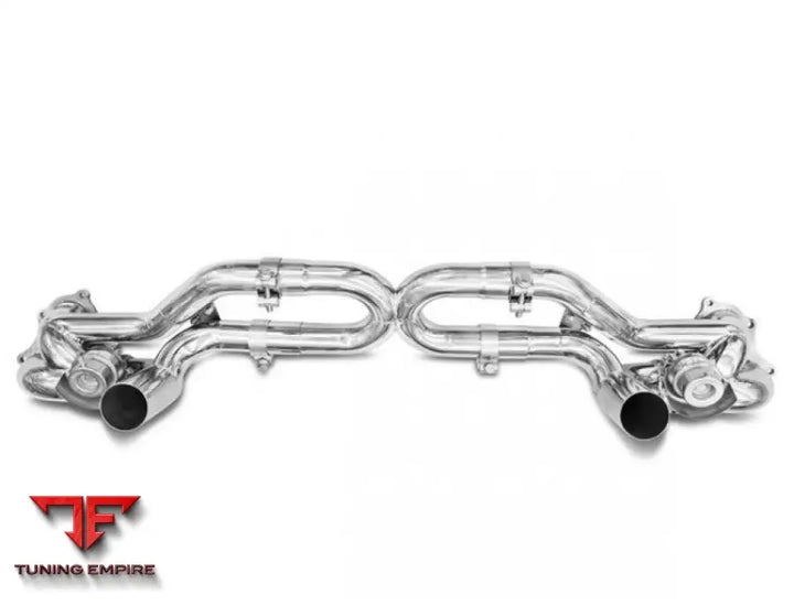 TUBI PORSCHE 718 CAYMAN GT4 SPYDER STRAIGHT PIPES INCONEL EXHAUST