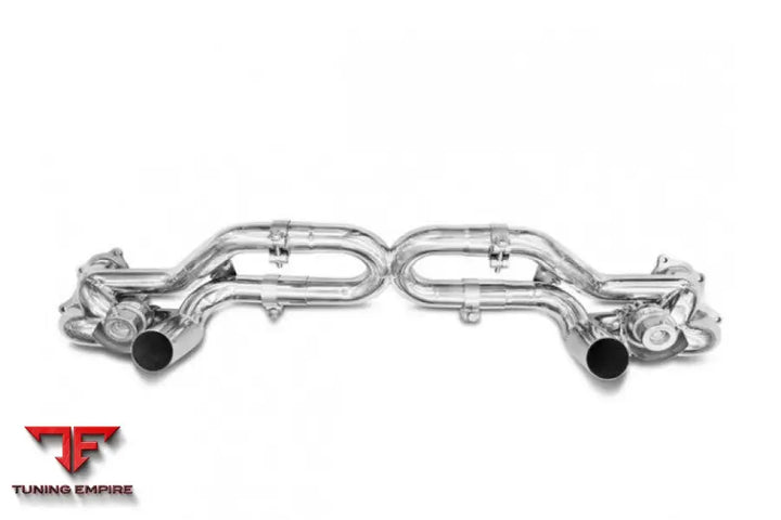 TUBI Porsche 718 GT4 titanium end tips