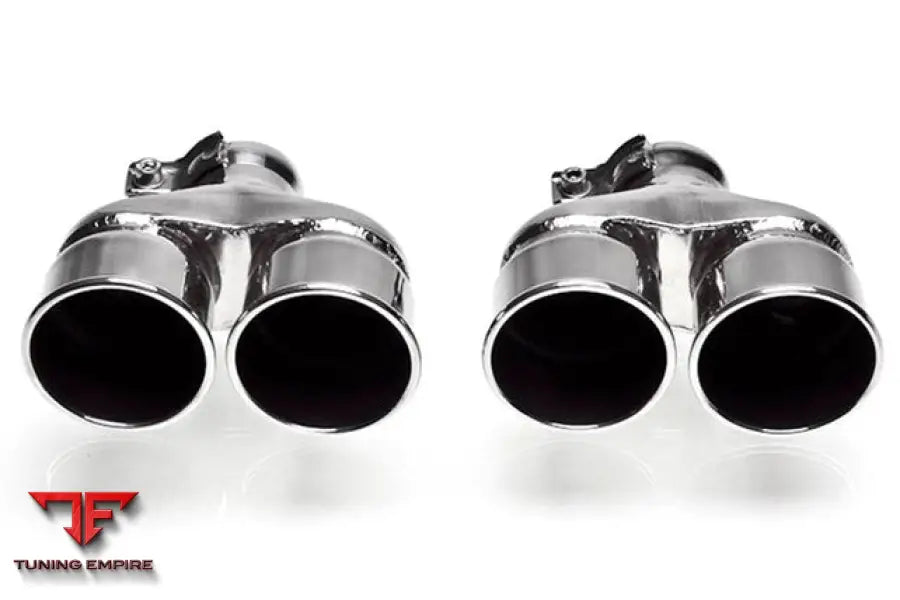 TUBI Porsche 997.1 quad end tips