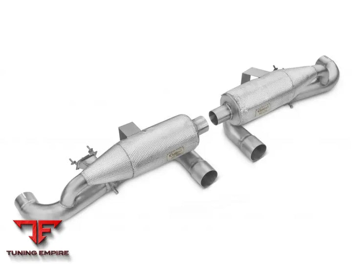 TUBI PORSCHE 911 GT3 & GT3 RS 992 STRAIGHT PIPES INCONEL EXHAUST