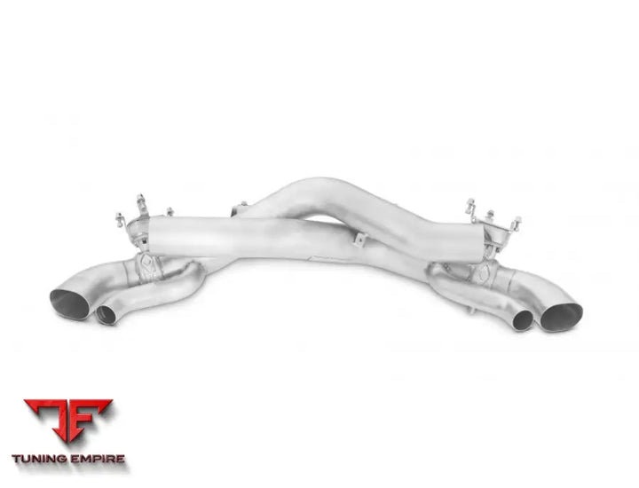 TUBI PORSCHE 911 TURBO & TURBO S 992.1 GPF STRAIGHT PIPES INCONEL EXHAUST