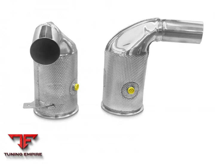 TUBI PORSCHE 911 TURBO & TURBO S 992.1 NO GPF CATALYTIC CONVERTERS KIT 2020-2024