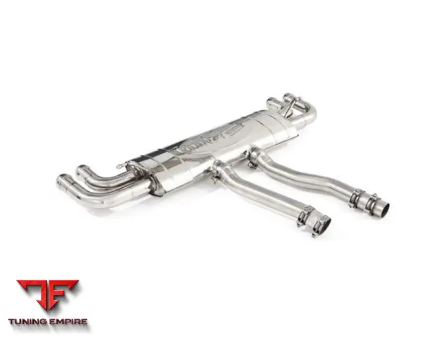 TUBI PORSCHE CAYENNE TURBO & TURBO S 4.8 L 958.1 STRAIGHT PIPES INCONEL EXHAUST