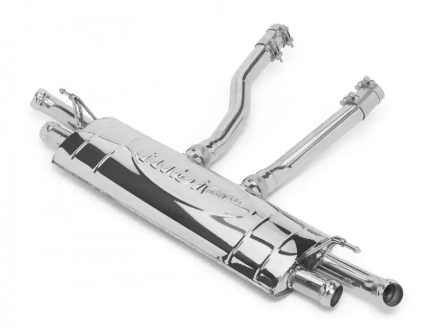 TUBI PORSCHE CAYENNE TURBO & TURBO S 4.8 L 958.2 STRAIGHT PIPES INCONEL EXHAUST
