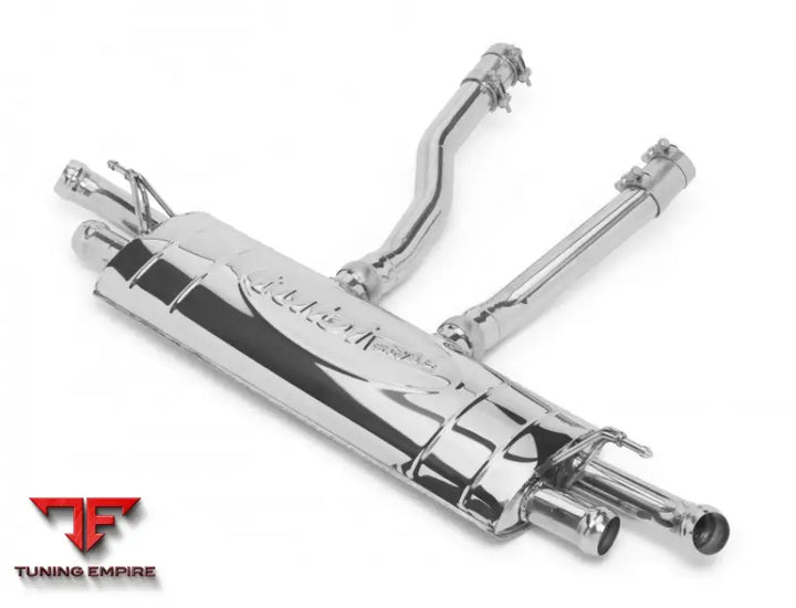 TUBI PORSCHE CAYENNE TURBO & TURBO S 4.8 L 958.2 STRAIGHT PIPES INCONEL EXHAUST