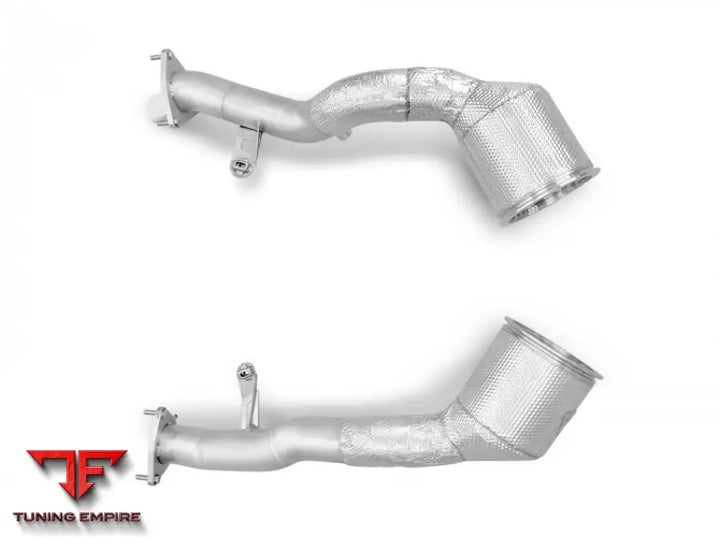 TUBI PORSCHE MACAN TURBO GTS 995.2 CATALYTIC CONVERTERS KIT 2019-2023