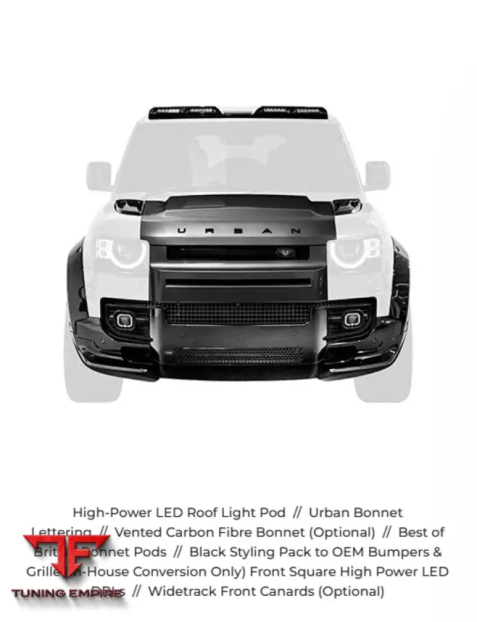 URBAN LAND ROVER DEFENDER 90 110 AND 130