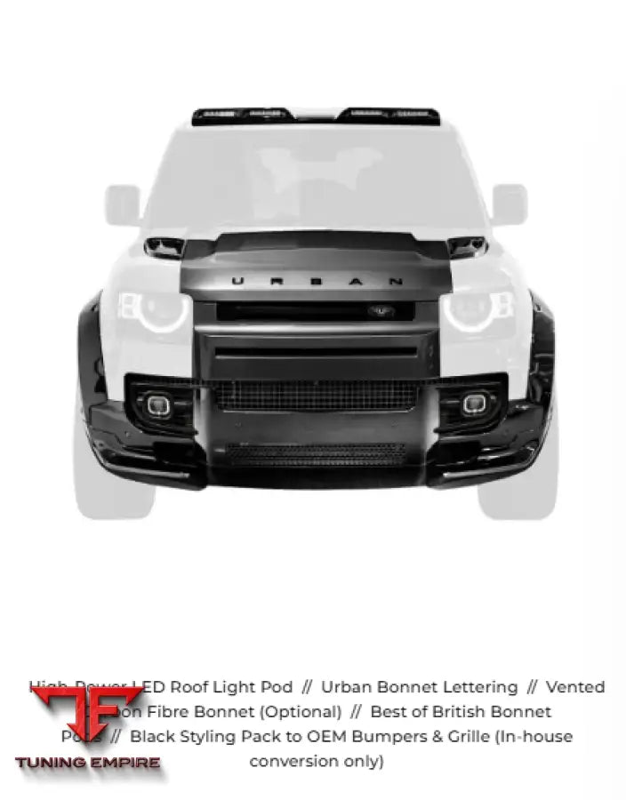 URBAN LAND ROVER DEFENDER HARDTOP 90 110