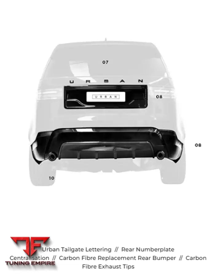 URBAN LAND ROVER DISCOVERY 5