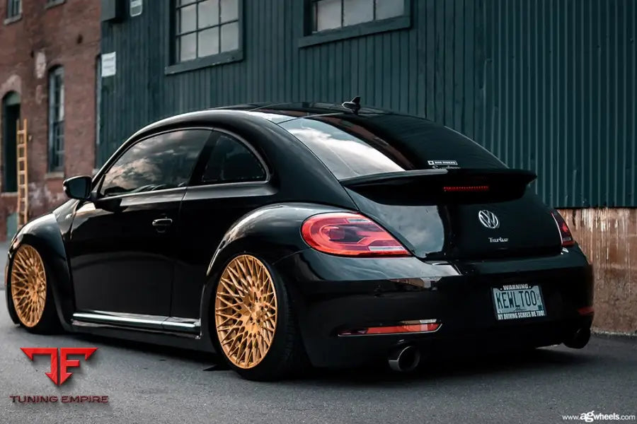 VOLKSWAGEN BEETLE on custom forged wheels