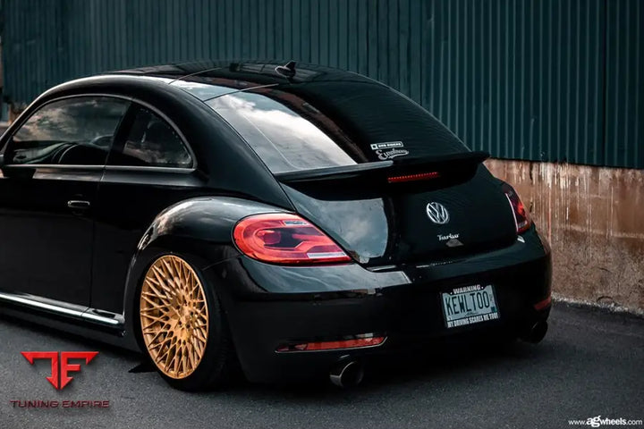 VOLKSWAGEN BEETLE on custom forged wheels