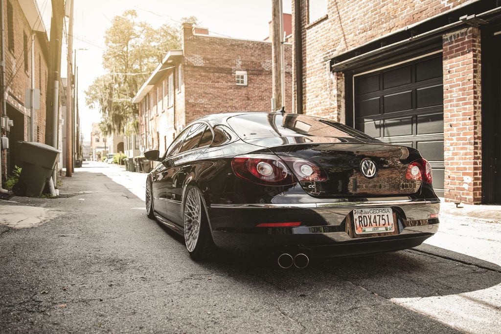 VOLKSWAGEN CC on custom forged wheels