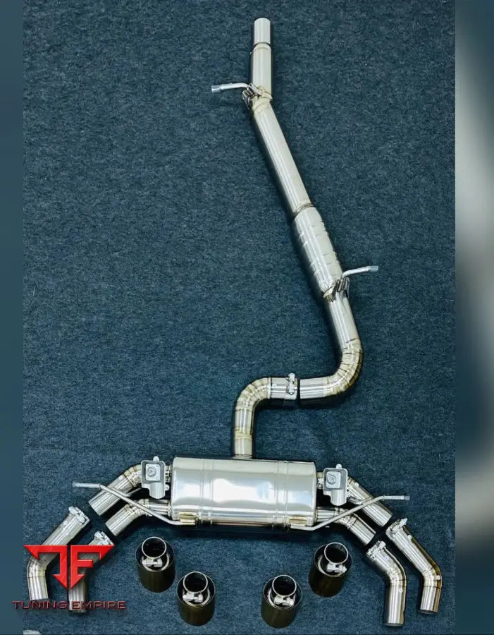 VOLKSWAGEN GOLF 8 R TITANIUM VALVETRONIC CATBACK SYSTEM