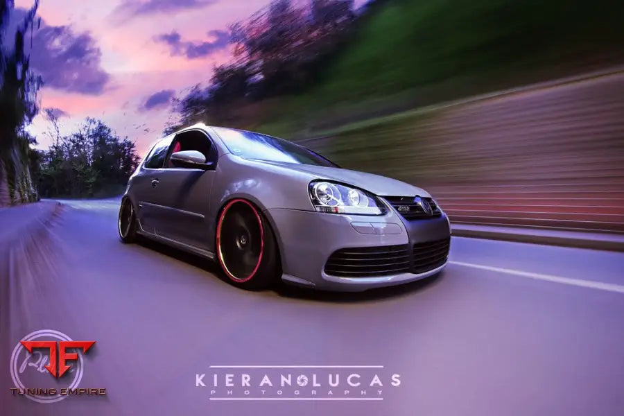 VOLKSWAGEN GOLF R32 on custom forged wheels