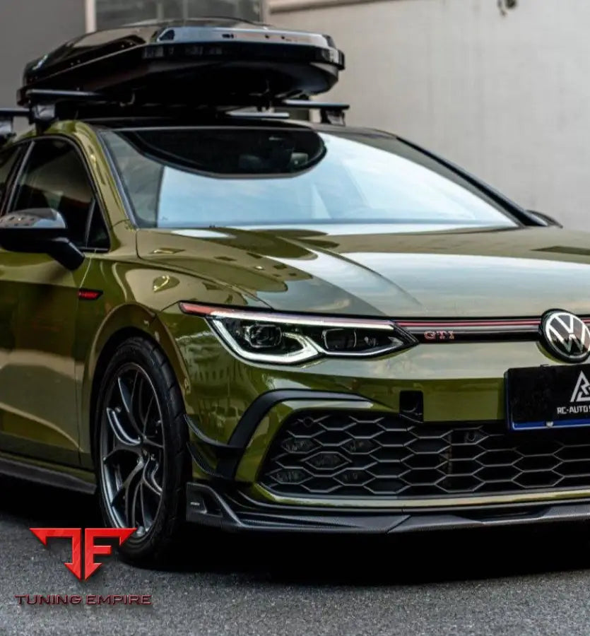 VOLKSWAGEN GTI & R-LINE MK8 2022-2024 AE FRONT CANARDS - Body Trim