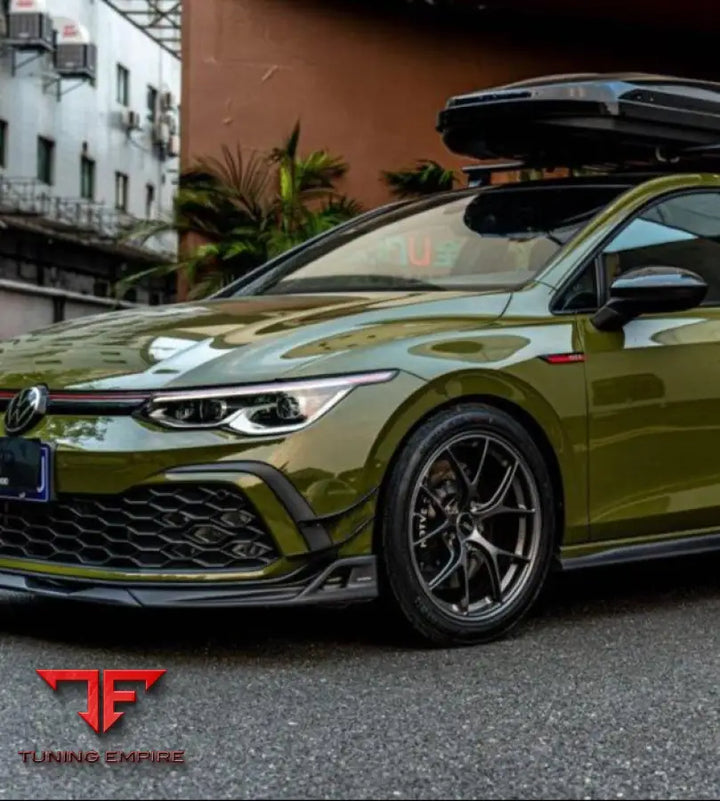 Volkswagen Golf MK8 carbon front canards