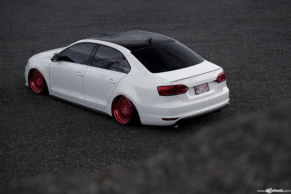 VOLKSWAGEN JETTA on custom forged wheels