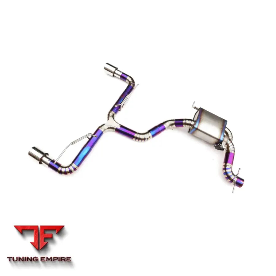 VOLKSWAGEN MK6 GOLF 6 GTI 2.0T TITANIUM CATBACK RAZOR EXHAUST WITH MUFFLER VALVE