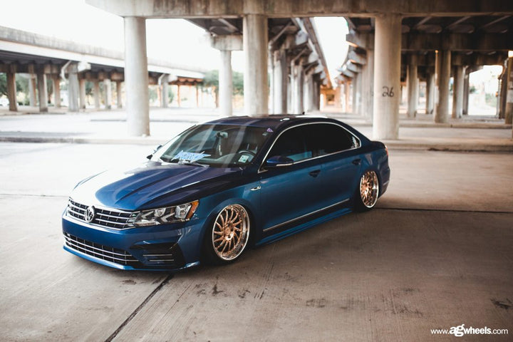 VOLKSWAGEN PASSAT on custom forged wheels