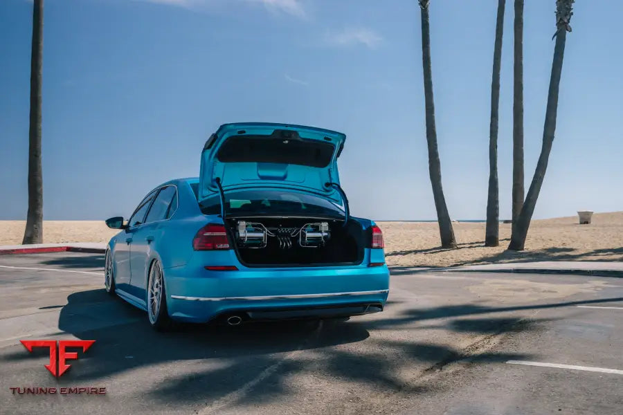 VOLKSWAGEN PASSAT FORGED WHEELS AND EXHAUST SYSTEM